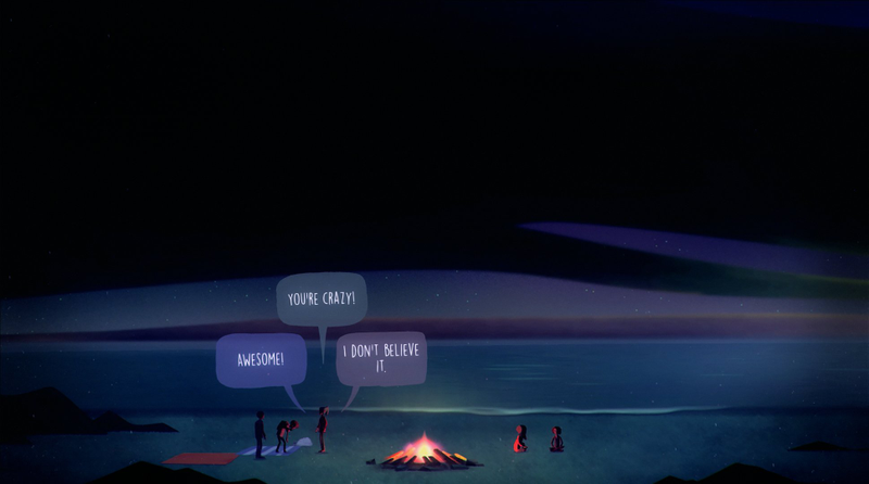 Illustration for article titled Oxenfree: Short Review & Ending Theories
